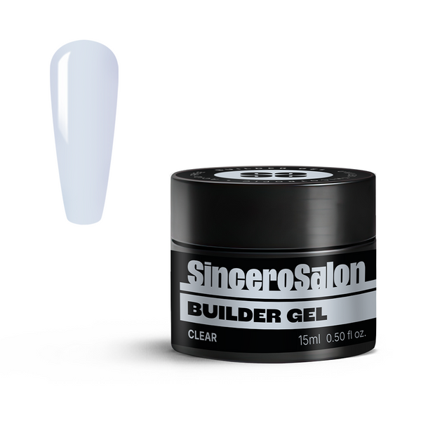 Builder Gēls "Sincero Salon", Clear, 15 ml