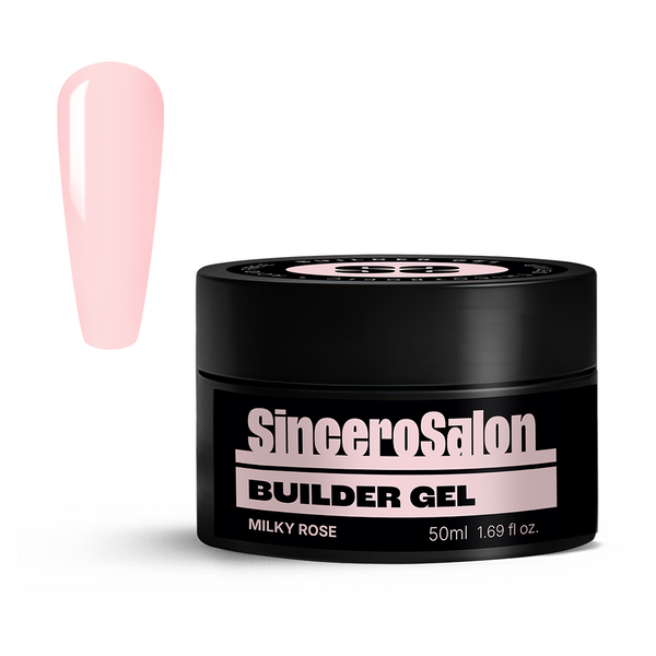 Builder Gēls "Sincero Salon", Milky Rose, 50 ml