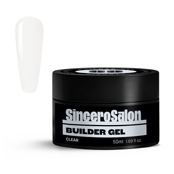 Builder Gēls "Sincero Salon", Clear, 50 ml