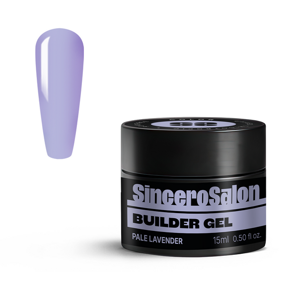 Builder Gēls Color "Sincero Salon" Pale Lavender, 15ml