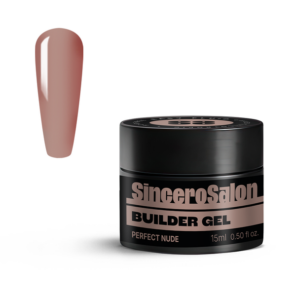 Builder Gēls Easy Fluid "Sincero Salon", Perfect Nude, 15ml