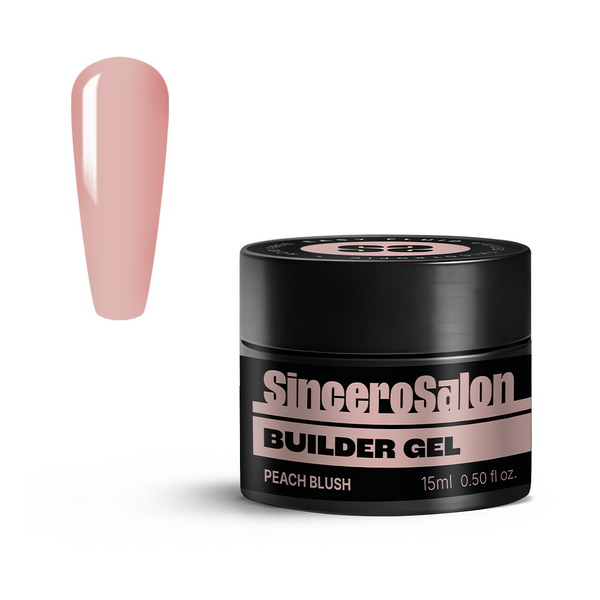 Builder Gēls Easy Fluid "Sincero Salon", Peach Blush, 15ml