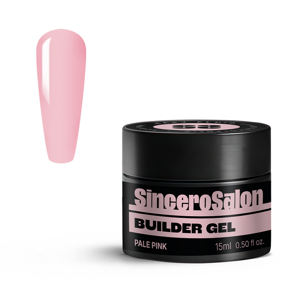 Builder Gēls Easy Fluid "Sincero Salon", Pale Pink, 15ml