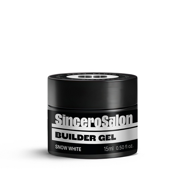 Builder Gēls Easy Fluid "Sincero Salon", Snow White, 15ml