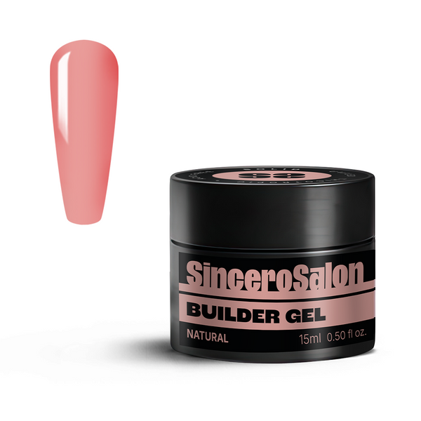 Builder Gēls Solid "Sincero Salon", Natural , 15ml