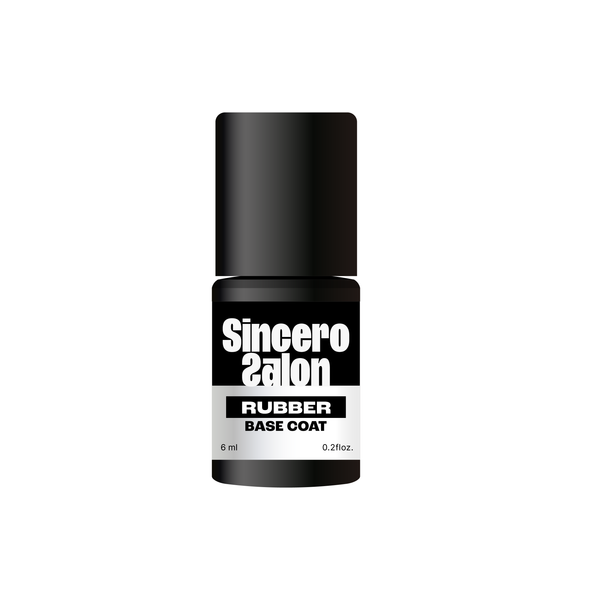 Gēla nagu bāze "Sincero Salon", Rubber Base Coat, 6 ml