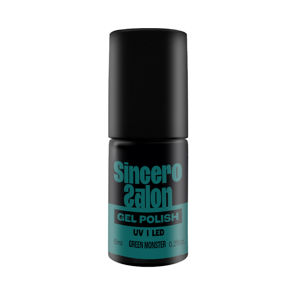 Gēla nagu laka "Sincero Salon", 6ml, Green monster, 695