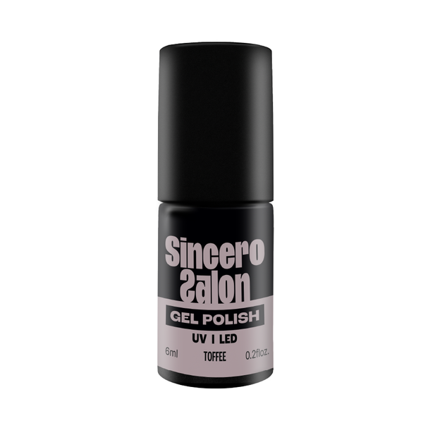 Gēla nagu laka "Sincero Salon", 6ml, Toffee, 814