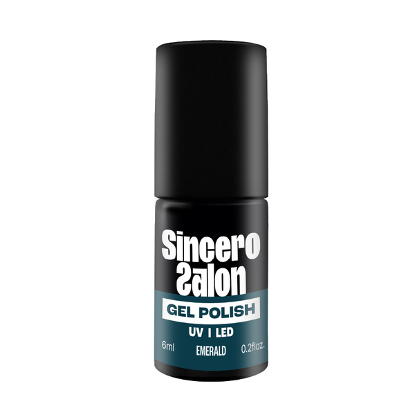 Gēla nagu laka "Sincero Salon", 6ml, Emerald, 791
