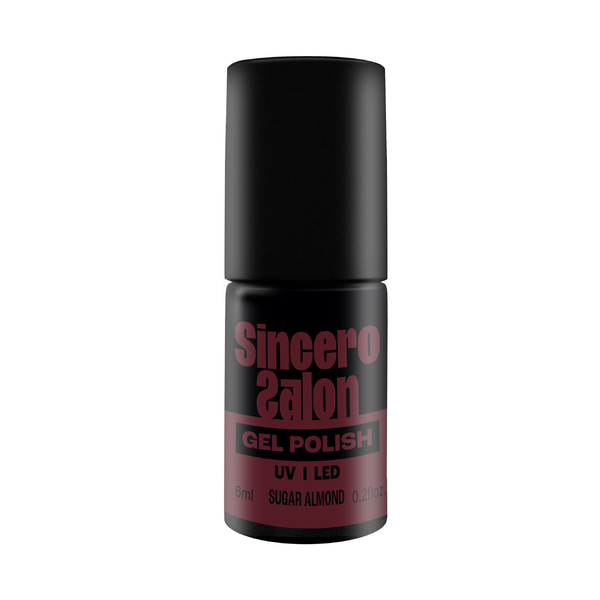 Gēla nagu laka "Sincero Salon", 6ml, Sugar Almond, 845