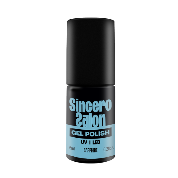 Gēla nagu laka "Sincero Salon", 6ml, Sapphire, 3655