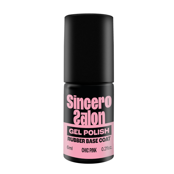 Rubber base "Sincero Salon", Chic pink, 6ml