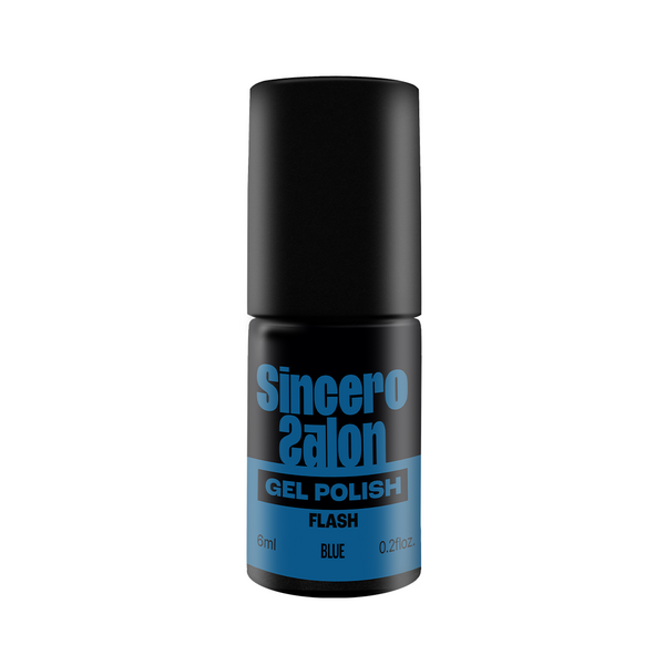 Gēla nagu laka "Sincero Salon", 6 ml, Flash Blue, 3753