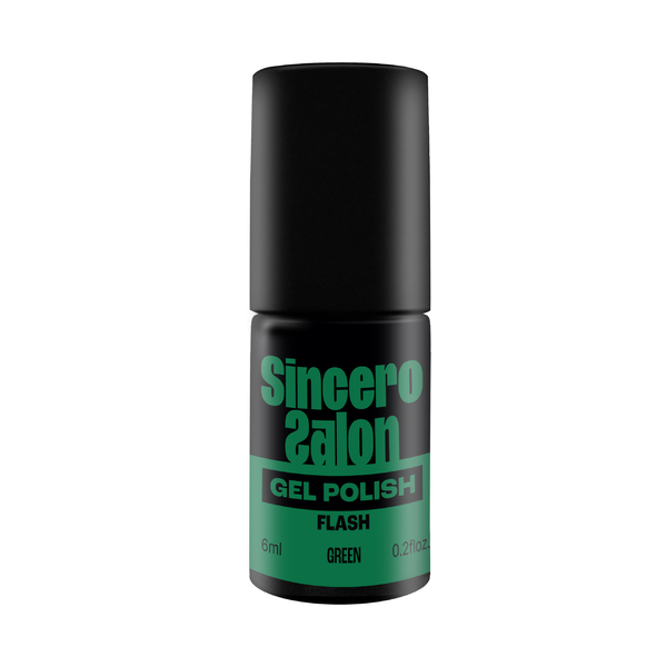 Gēla nagu laka "Sincero Salon", 6 ml, Flash Green, 3784
