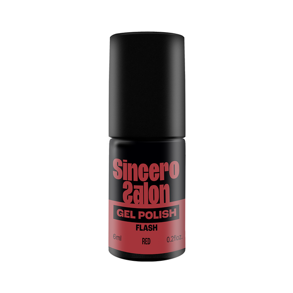Gēla nagu laka "Sincero Salon", 6 ml, Flash Red, 3791
