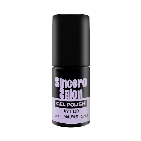 Gēla nagu laka "Sincero Salon", 6ml, Royal violet, 2861