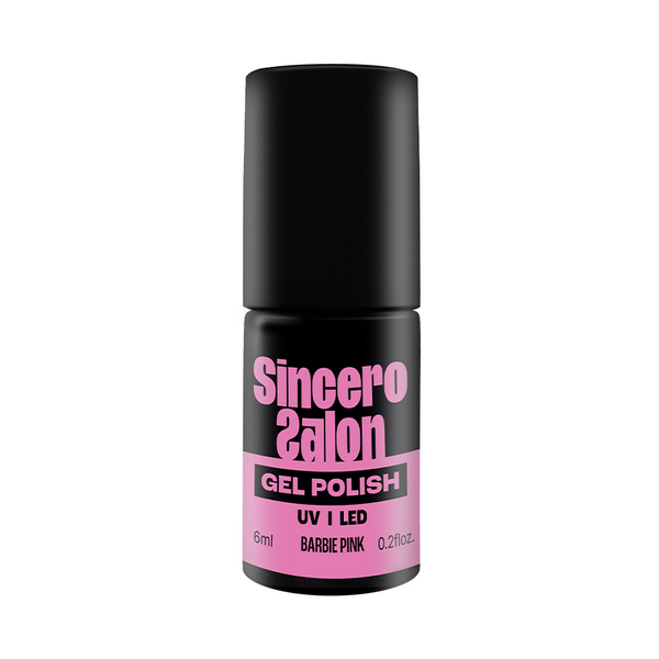 Gēla nagu laka "Sincero Salon", 6ml,  Barbie pink, 2939