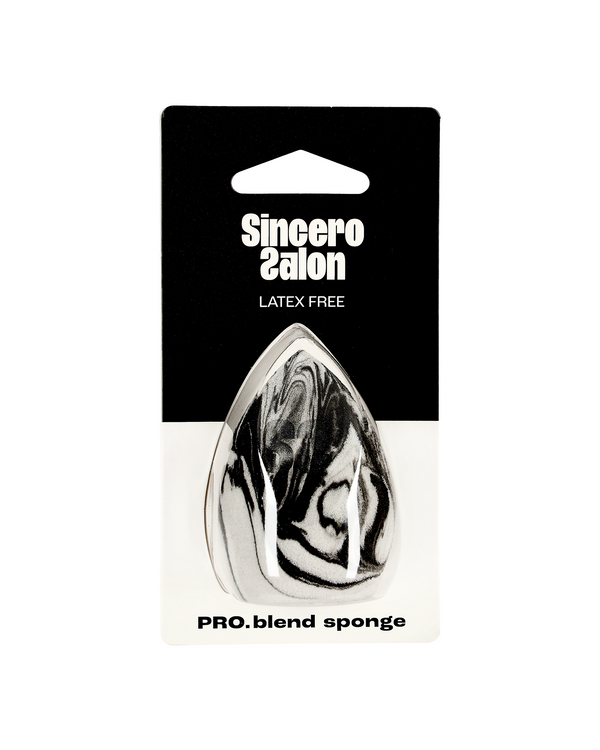 Kosmētikas sūklītis "Sincero Salon", Pro blend, marmora krāsa 1 vnt.