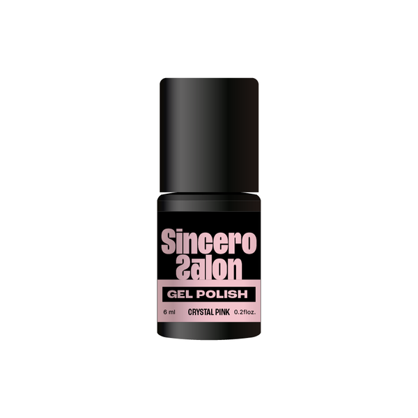 Gēla nagu laka "Sincero Salon", 6ml, Crystal pink, 697