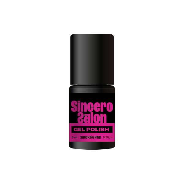 Gēla nagu laka "Sincero Salon", 6ml, Shocking pink, 852