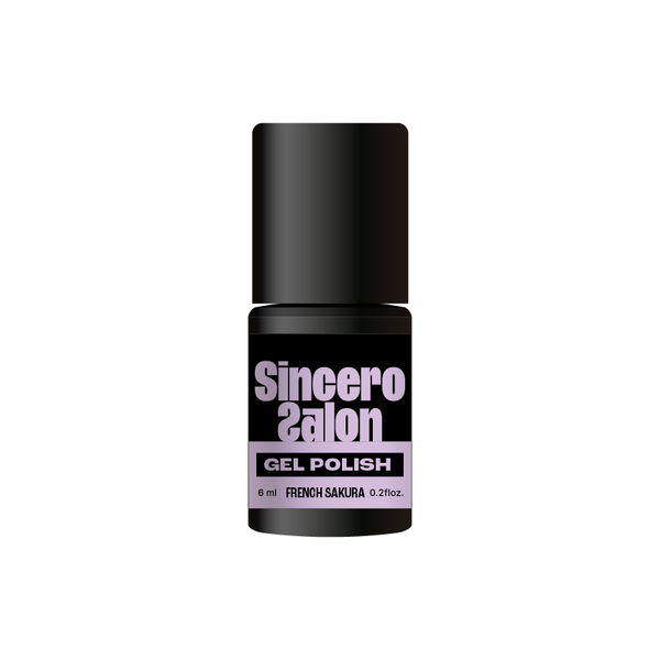 Gēla nagu laka "Sincero Salon", 6ml, French Sakura, 6168