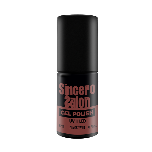 Gēla nagu laka "Sincero Salon", 6ml, Almost wild, 840
