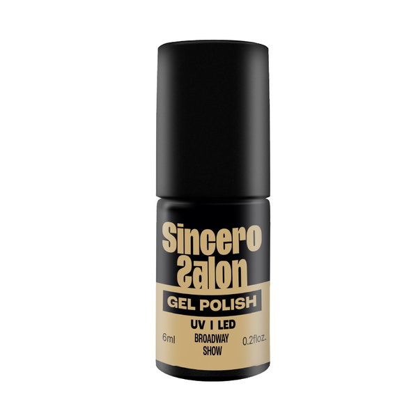 Gēla nagu laka "Sincero Salon", 6ml, Broadway show, 734