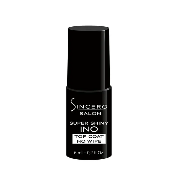 Gēla lakas virskārta "Sincero Salon", Super shiny INO, 6ml