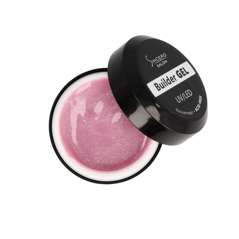 Builder Gēls Sincero Salon, Pearl Pink, 15 ml