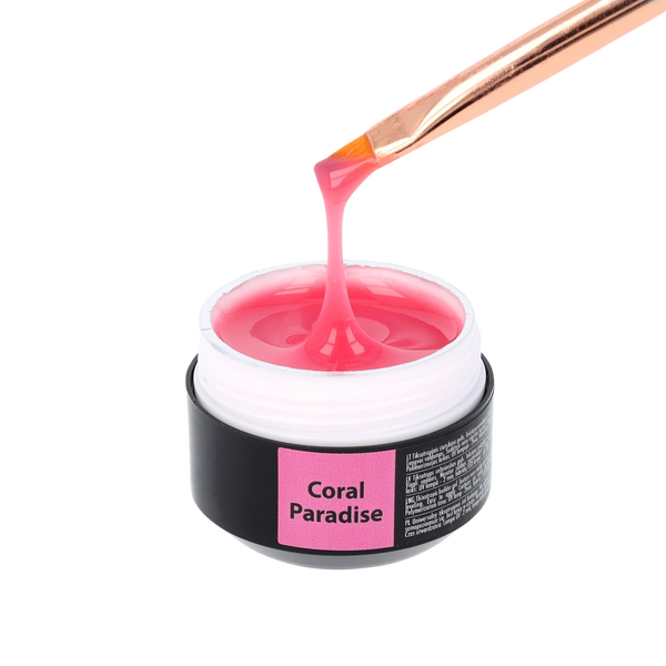 Builder Gēls Color "Sincero Salon", Coral Paradise, 15ml