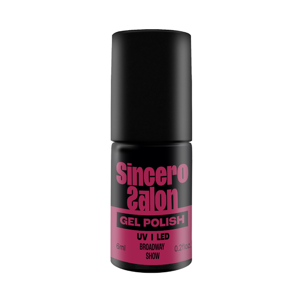 Gēla nagu laka "Sincero Salon", 6ml, Broadway show, 680