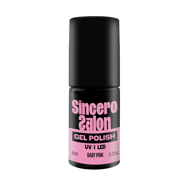 Gēla nagu laka "Sincero Salon", 6ml, Baby pink, 746