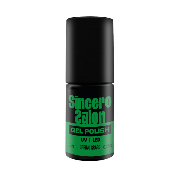Gēla nagu laka "Sincero Salon", 6 ml, Spring grass, 6298