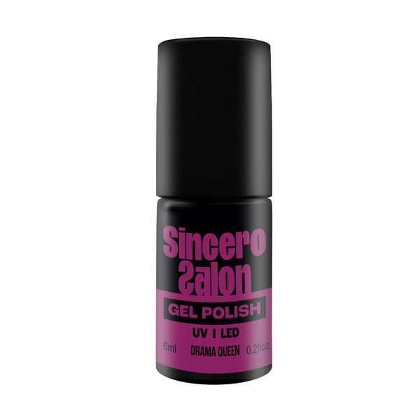 Gēla nagu laka "Sincero Salon", 6ml, Drama queen, 2908