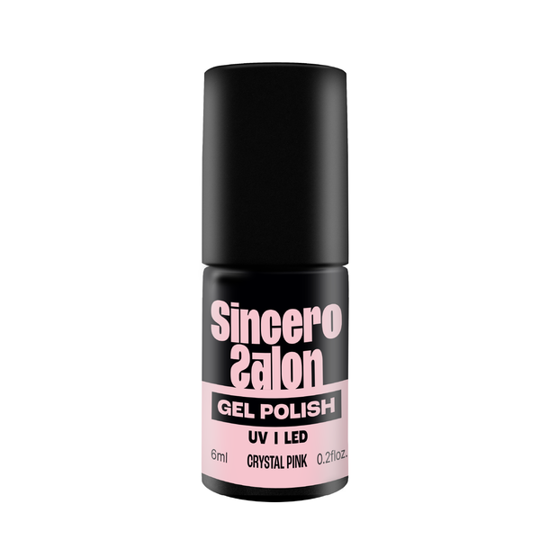 Gēla nagu laka "Sincero Salon", 6ml, Crystal pink, 697