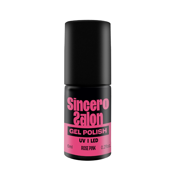 Gēla nagu laka "Sincero Salon", 6ml, Rose pink, 925