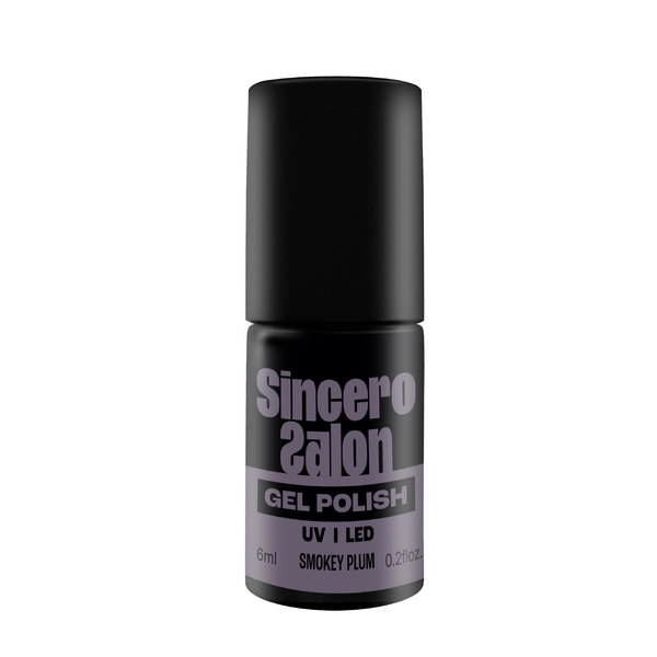 Gēla nagu laka "Sincero Salon", 6ml, Smokey plum, 991