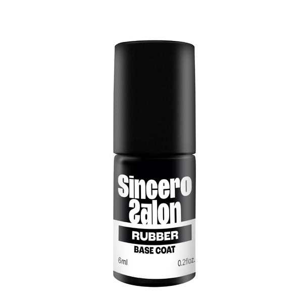 Gēla nagu bāze "Sincero Salon", Rubber Base Coat, 6 ml