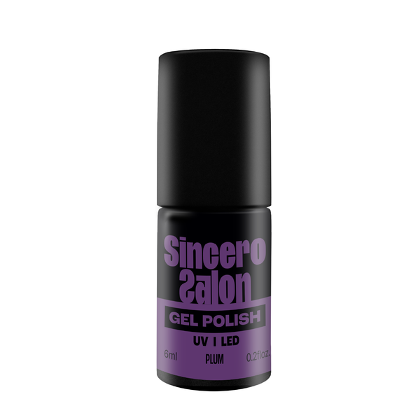Gēla nagu laka "Sincero Salon", 6ml, Plum, 688