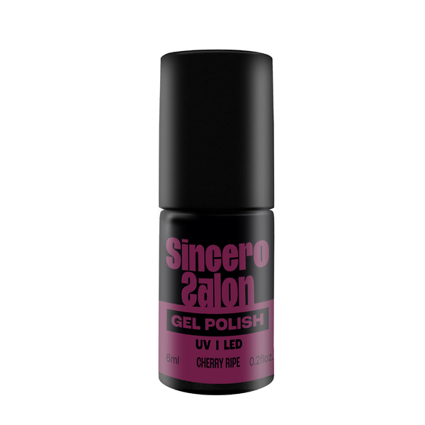 Gēla nagu laka "Sincero Salon", 6ml, Cherry Ripe, 1406
