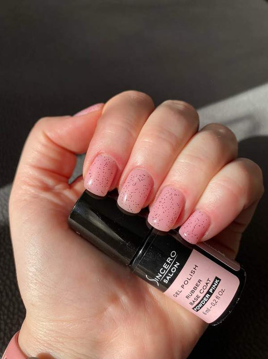 Rubber base Sincero Salon, Powder pink, 6ml