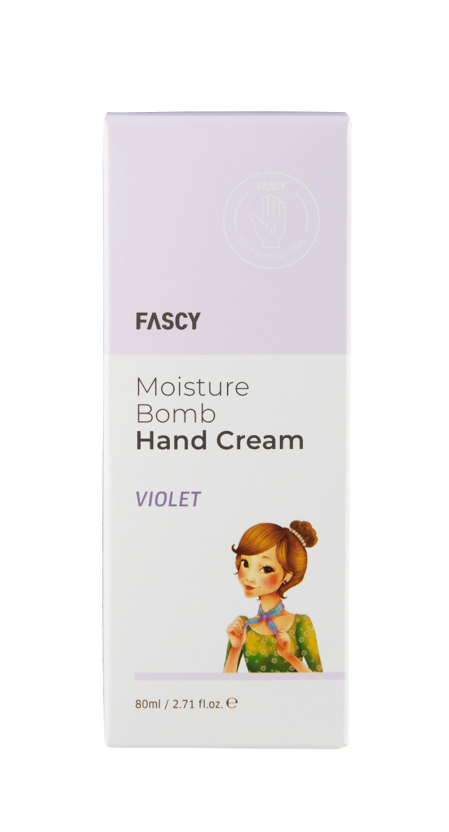 Mitrinošs roku krēms Fascy Moisture Bomb Violet, 80 ml.