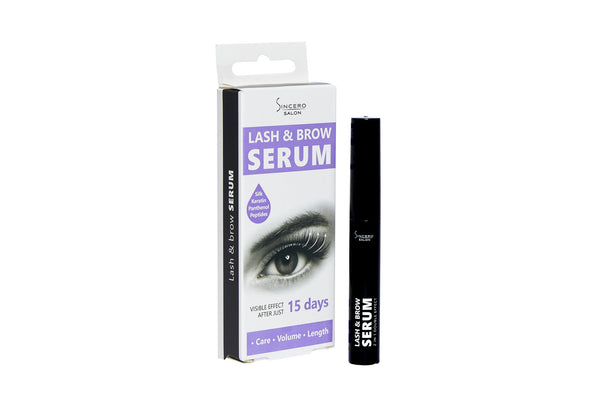 Skropstu un uzacu serums "Sincero Salon", 6 ml, 1 gab.