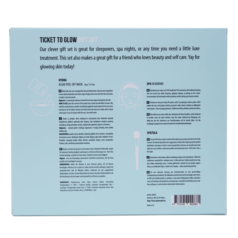 Dāvanu komplekts "Pharma oil"  TICKET TO GLOW