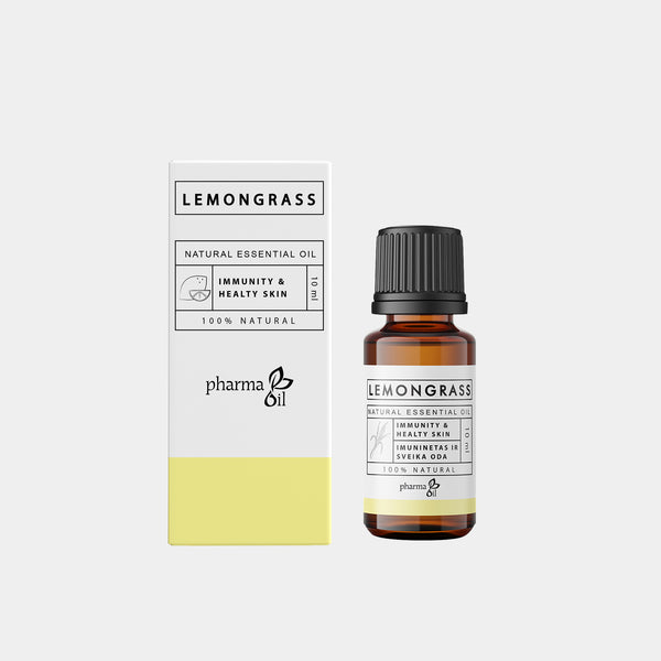 Dabīgā citronzāles ēteriskā eļļa Pharma 10 ml