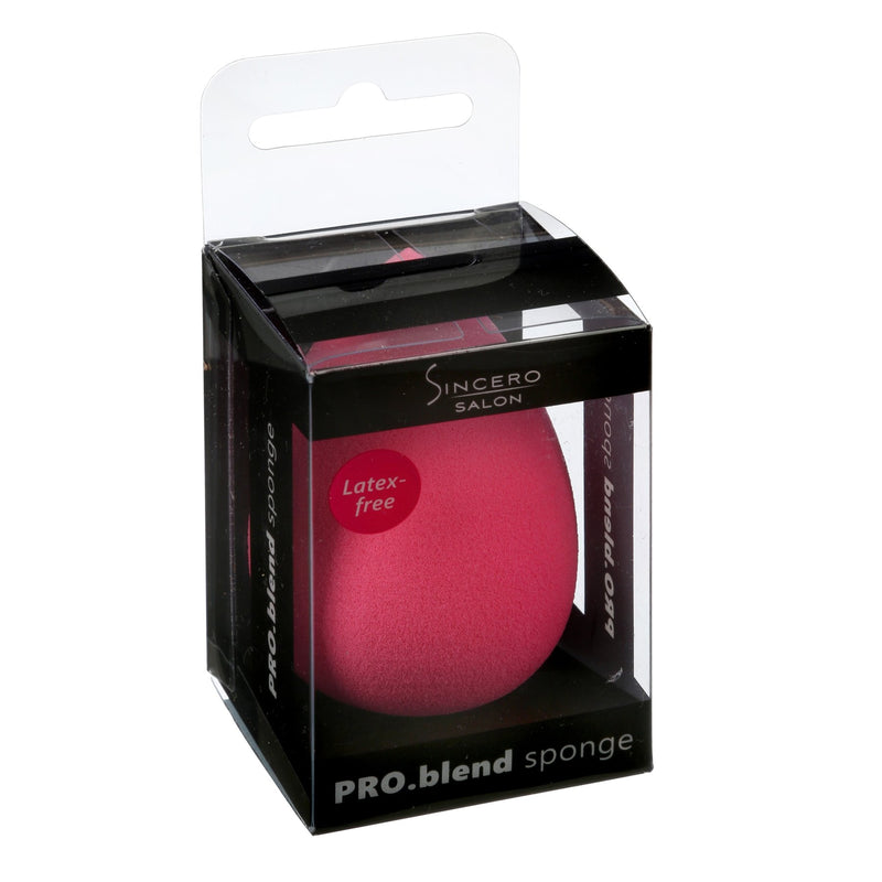 Make up sponge "Sincero salon" Pro blend, pink 1 vnt.