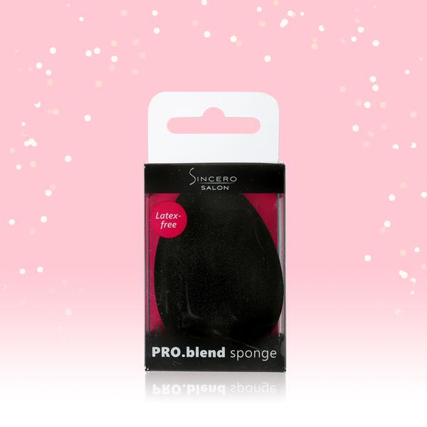 Kosmētikas sūklītis "Sincero Salon", Pro blend, black 1 vnt.