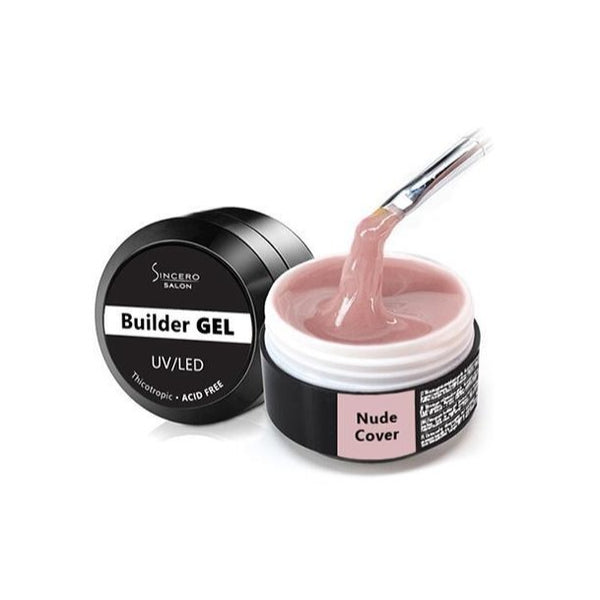 Builder Gēls "Sincero Salon",  Nude Cover, 50ml