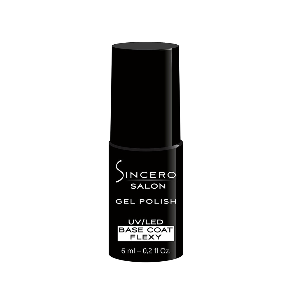 Gēla nagu bāze Sincero Salon Base Coat Flexy 6 ml