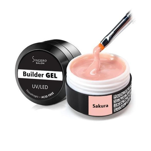 Builder Gēls "Sincero Salon",  Sakura, 50 ml